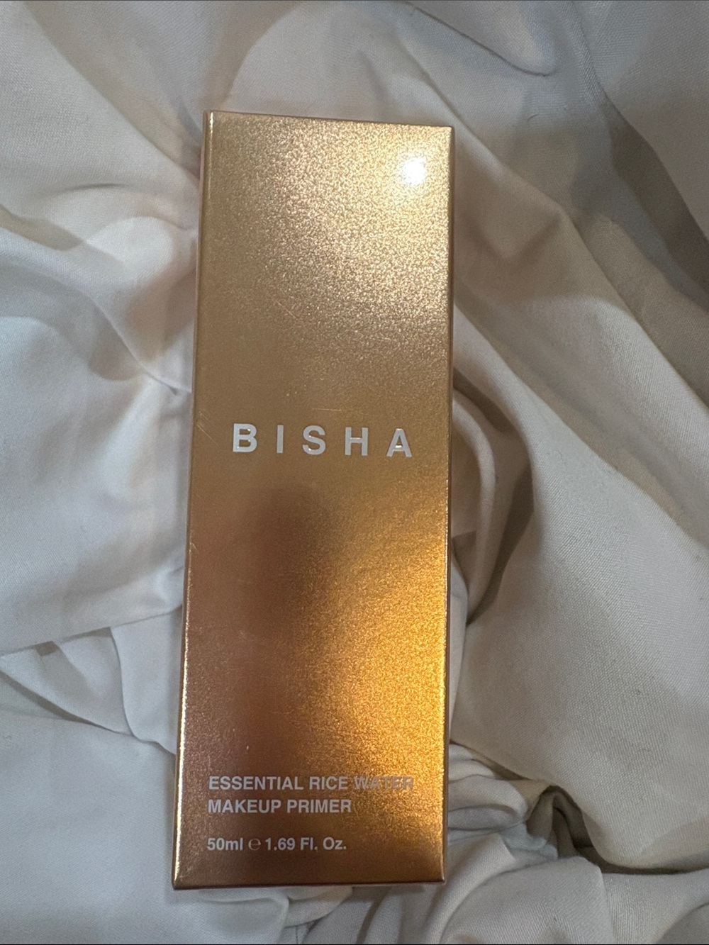 ISH Essential Rice Water Makeup Primer – Gold BNIB